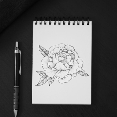 ♧ Peonies ••• Pointillisme •••
#tattoo #illustratrice #draw #black #project2018 #flowers
