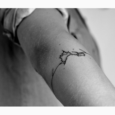 Marie garde de très beaux souvenirs passés dans un coin de paradis des îles baléares, Formentera. #tattoo #bracelettattoo #tintanegratatouages #inkinstagram #tattoofrance #fineline #finelinetattoo #fineliner #tattooart #blackworktattoo