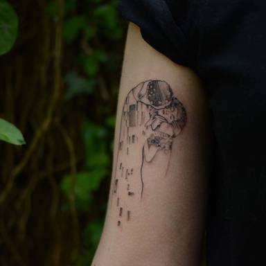 Ma version de Klimt & Schiele 🍂

#tattoo #tatouage #tattooklimt #tattooschiele #arttattoo #blackworktattoo #bordeauxtattoo #berlintattoo #berlintattoo #tattooartist #tattooer