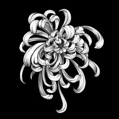 ▪ Illustration chrysantheme ▪
@flash_work #illustration #illustratrice #tattooflower #chrysantheme #projet2018